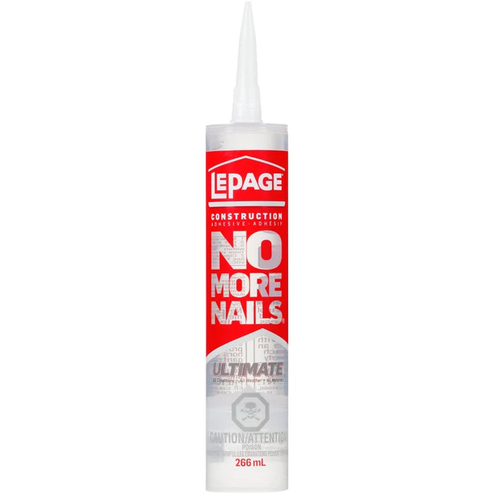 Lepage No More Nails Ultimate Clear 266mL