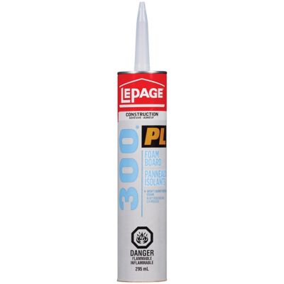 LePage PL300 Foam Board Adhesive