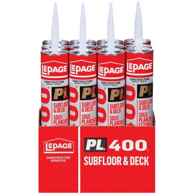 LePage PL400 Subfloor & Deck Adhesive