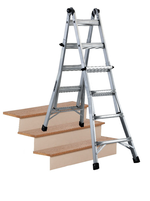 Louisville Aluminum Multi-Purpose Ladder (Type 1A) - 13ft