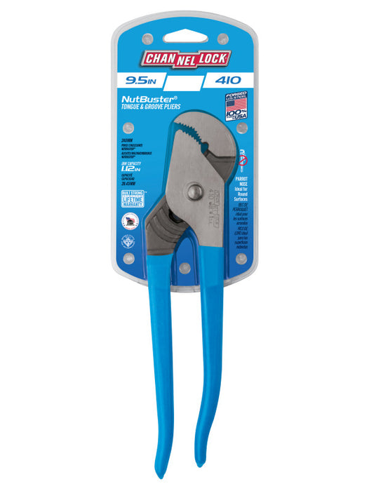 Channellock NutBuster Parrot Nose Tongue & Groove Pliers