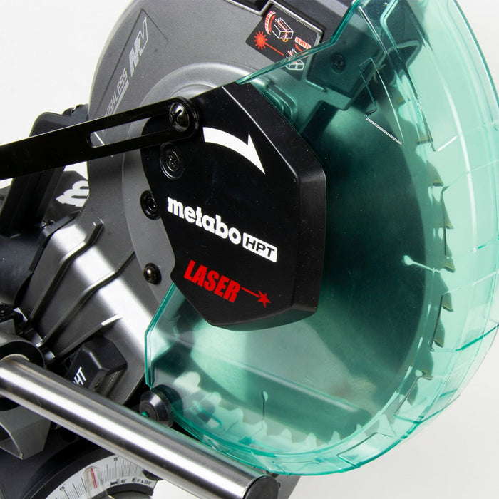 Metabo 36V MultiVolt 10" Dual Bevel Sliding Cordless Mitre Saw - Tool Only