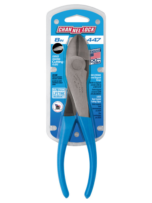 Channellock High Leverage Curved Diagonal Cutting Pliers