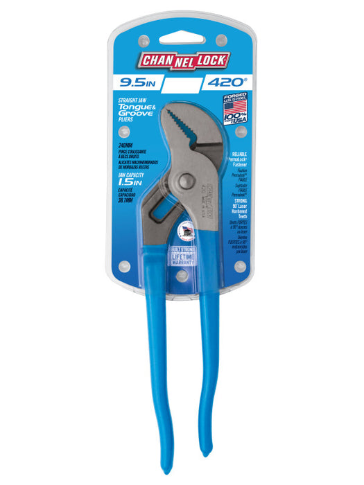 Channellock Straight Jaw Tongue & Groove Pliers