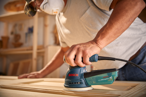 Bosch ROS20VSC 120V 5" Corded Random Orbital Sander Kit