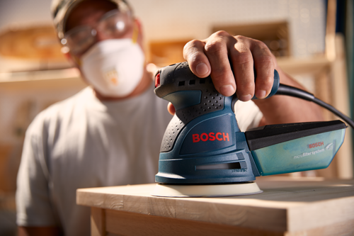 Bosch ROS20VSC 120V 5" Corded Random Orbital Sander Kit