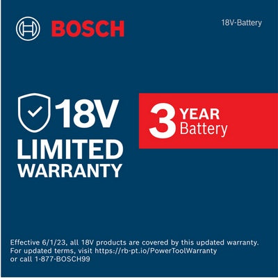 Bosch 18V Lithium-Ion 2.0 Ah Battery