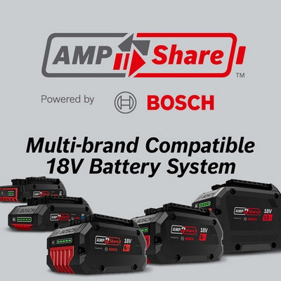 Bosch GXS18V-11N25 18V 4.0Ah CORE Slim Battery & Charger Kit