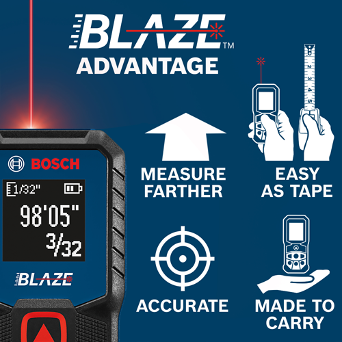 Bosch BLAZE™ 100FT Laser Distance Measuring Unit