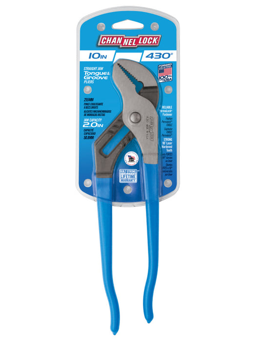 Channellock Straight Jaw Tongue & Groove Pliers