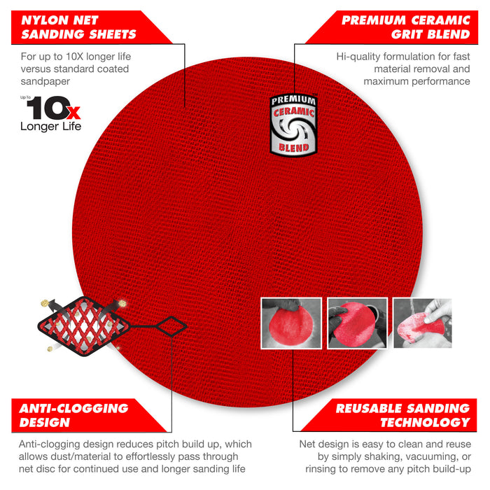 Diablo 5PK SandNET™ Drywall Sanding Discs - 9"