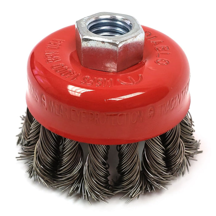 Diablo 2-3/4" Knotted Cup Brush