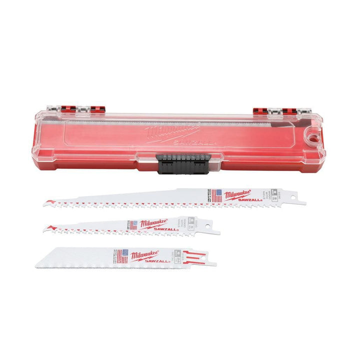 Milwaukee 10 pc. Wood/Metal Cutting Bi-Metal Reciprocating Saw Blade Set