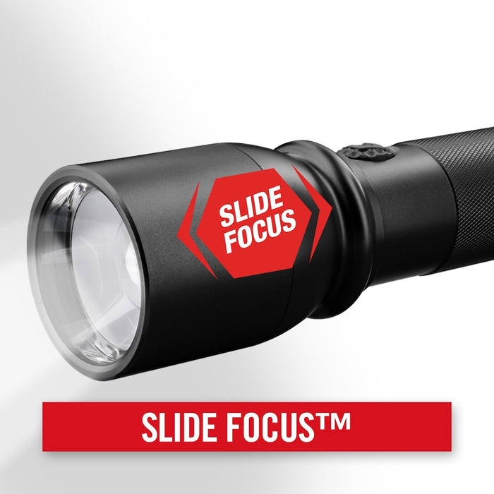Coast HP450 Pure Beam Focusing LED Flashlight w/ Slide Focus