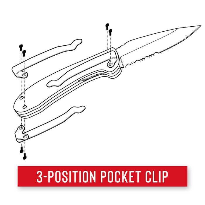 Coast FDX305 Frame Lock Knife