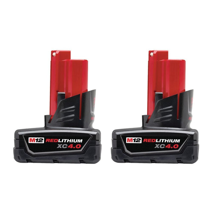 Milwaukee M12 4.0Ah XC 2PK Battery