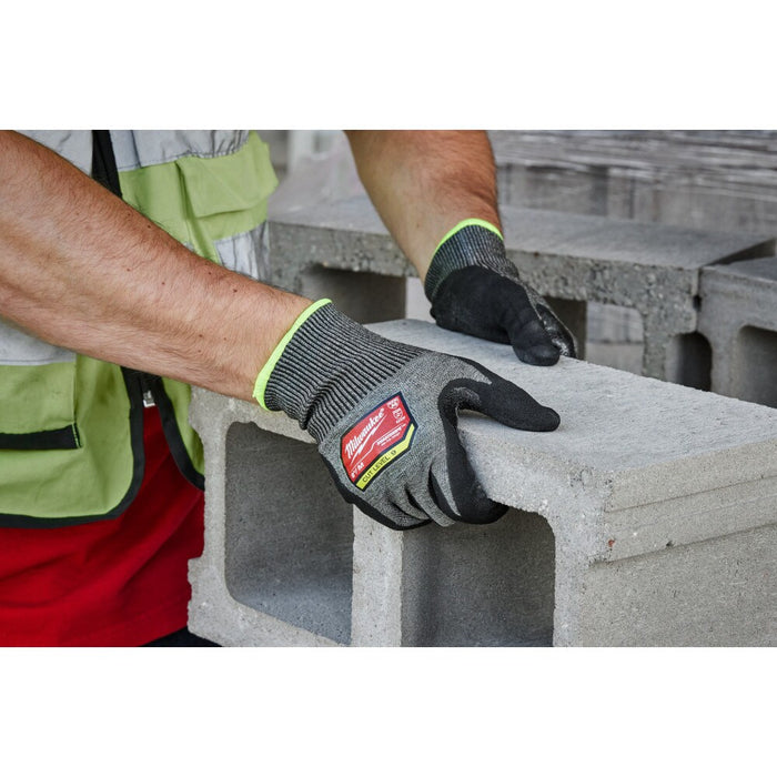 Milwaukee Cut Level 9 High-Dexterity Nitrile Dipped Gloves