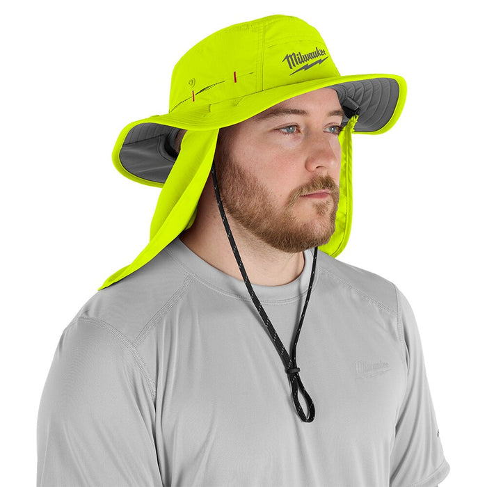 Milwaukee WORKSKIN Sunshade Hat - LXL