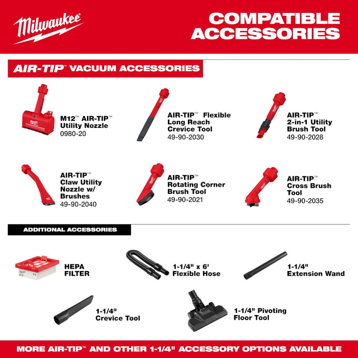 Milwaukee M18 18V Brushless Handheld Vacuum - Tool Only