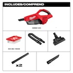 Milwaukee M18 18V Brushless Handheld Vacuum - Tool Only