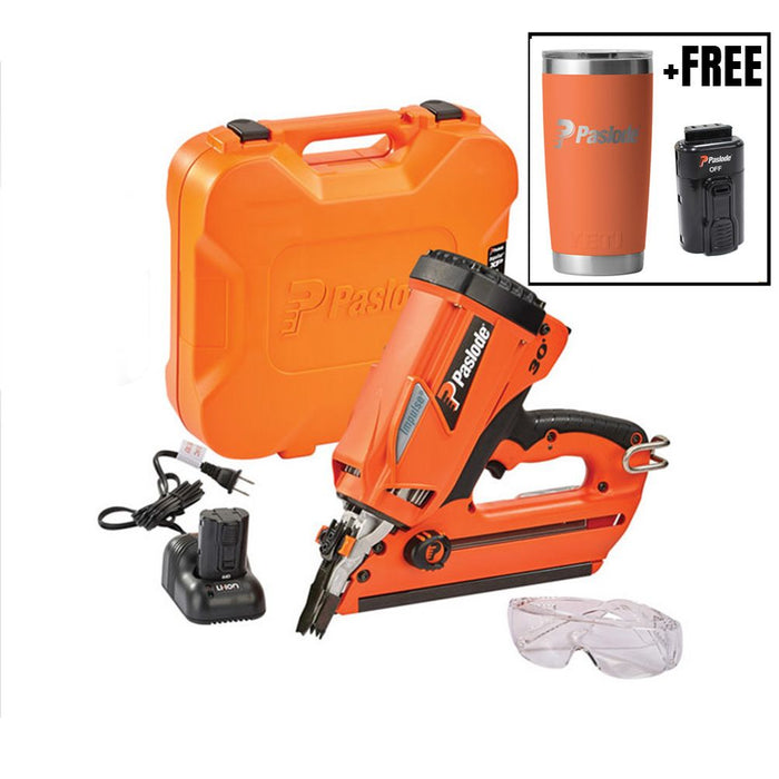 Paslode CFN325IM Cordless Impulse Framing Nailer BONUS PACK