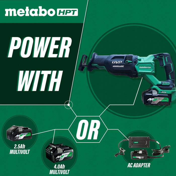 Metabo 36V MultiVolt Cordless Reciprocating Saw - Tool Only