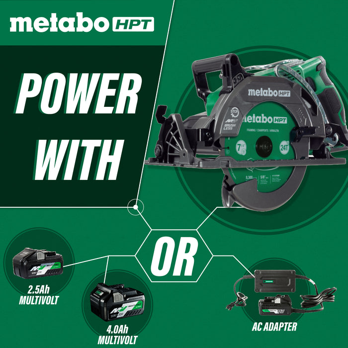 Metabo 36V MultiVolt 7-1/4" Rear Handle Cordless Circular Saw Kit