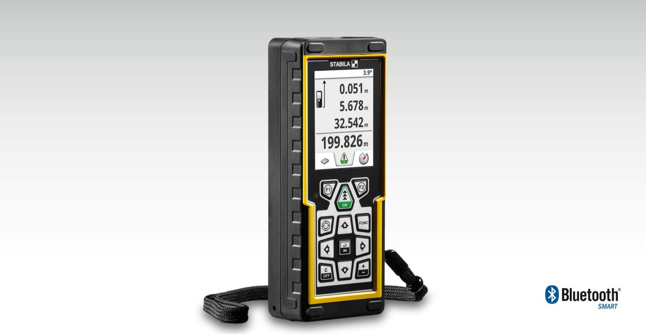 Stabila LD520 660ft Video Laser Distance Measurer