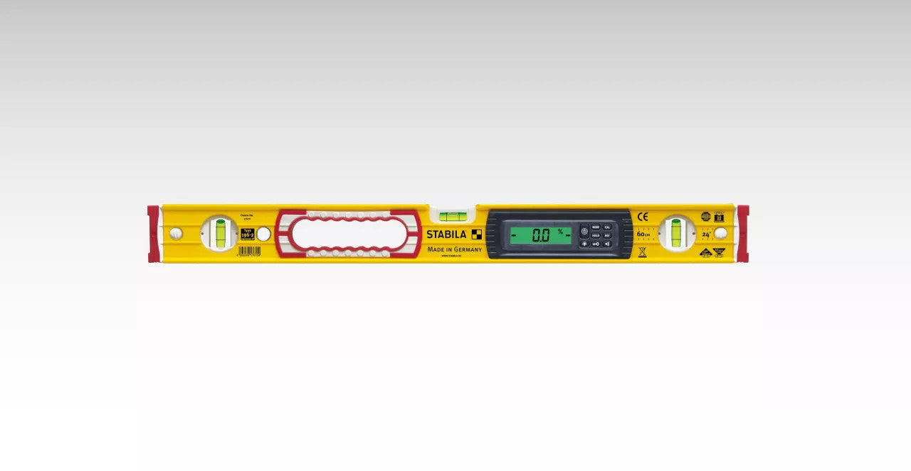 Stabila Type 196-2 IP65 Electronic Tech Level w/ Case