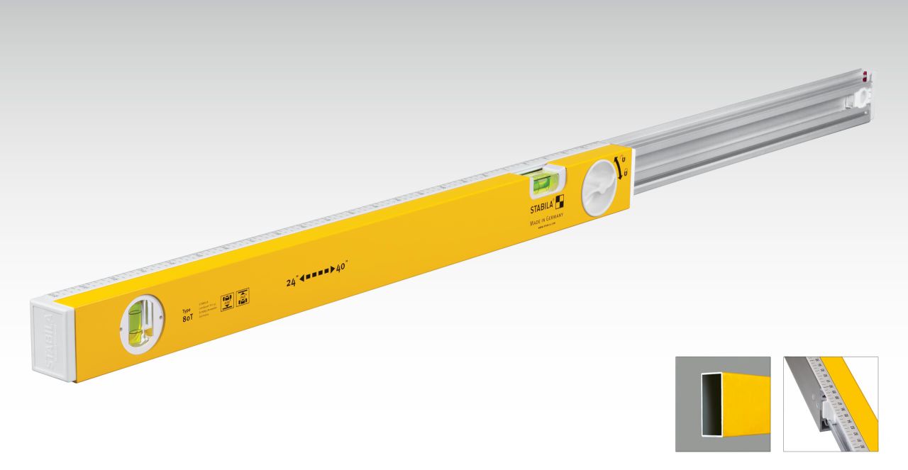 Stabila Type 80T Adjustable Length Level