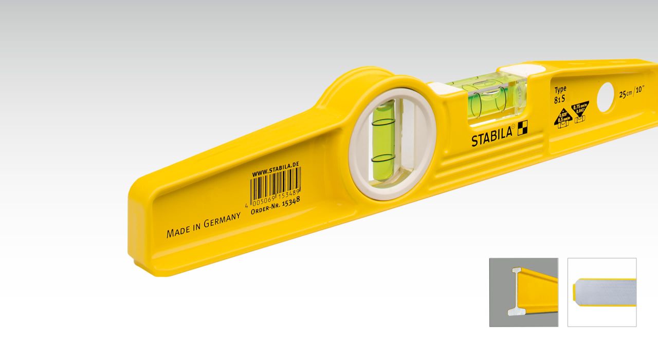 Stabila 81S 10" Die Cast Torpedo Level