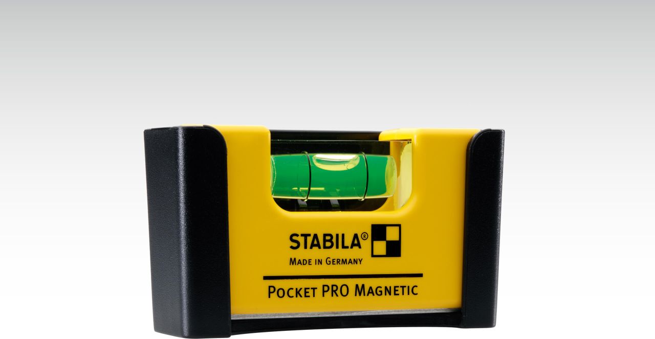 Stabila Pocket Pro Magnetic Spirit Level - 3"