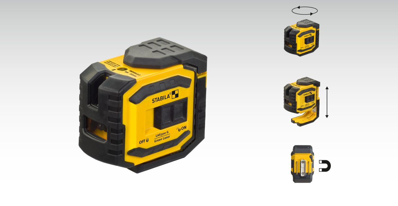 Stabila LAX300G Green Beam Line/Dot Laser