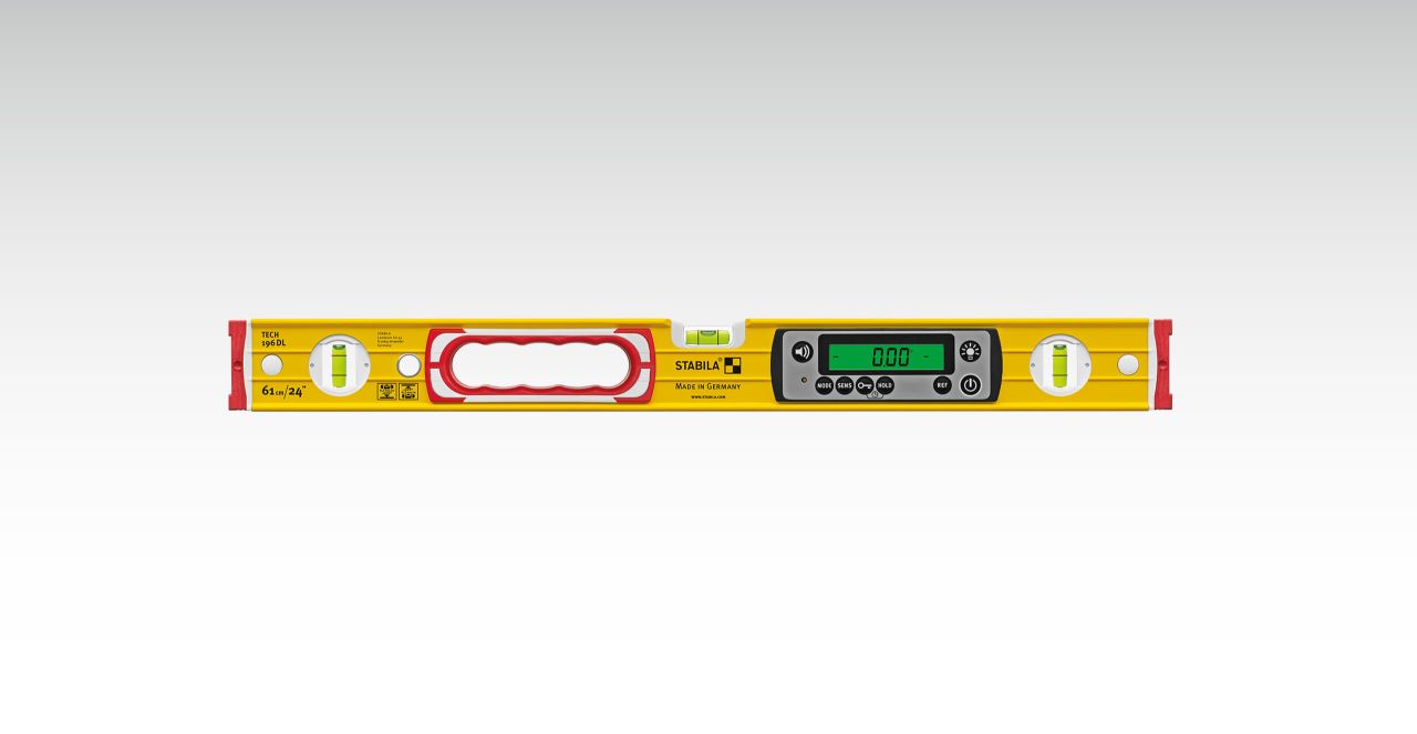 Stabila TECH 196DL IP67 Digital Spirit Level w/ Case - 48"