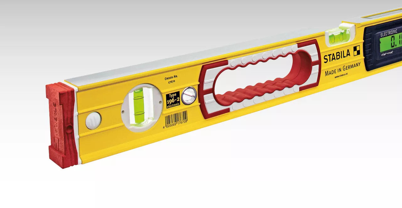 Stabila Type 196-2 IP65 Electronic Tech Level w/ Case