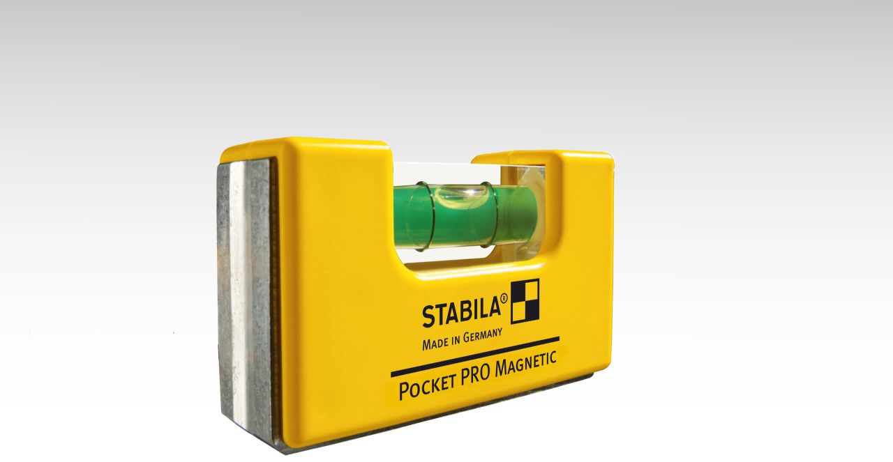 Stabila Pocket Pro Magnetic Spirit Level - 3"