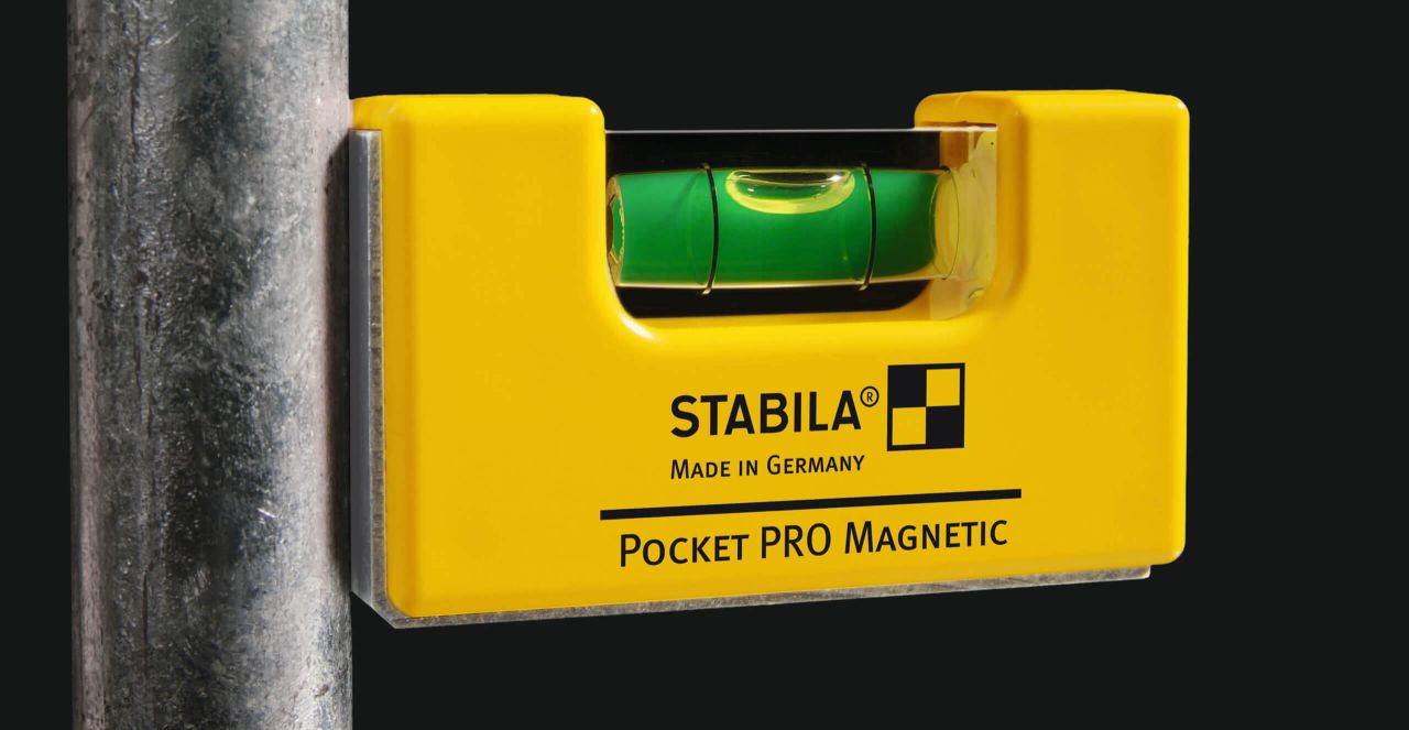 Stabila Pocket Pro Magnetic Spirit Level - 3"