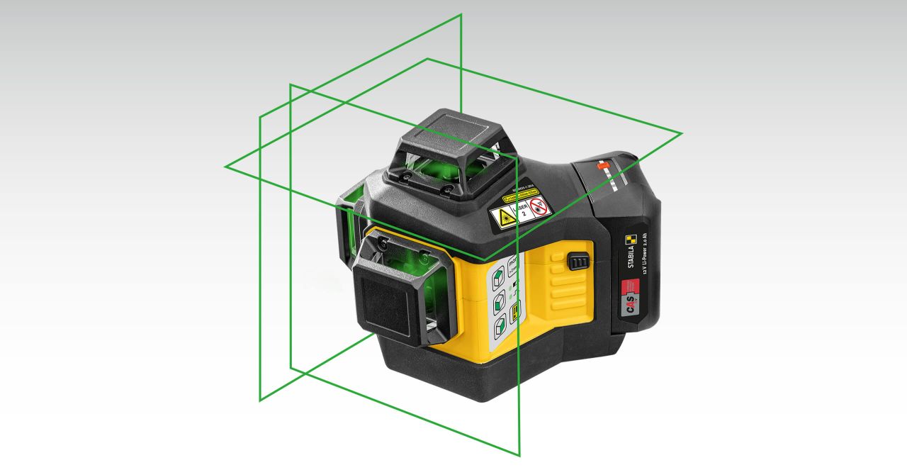 Stabila LAX 600G 12V Multi-Line 360° Green Laser Kit