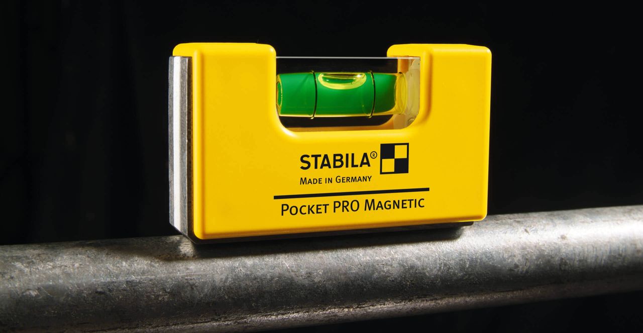 Stabila Pocket Pro Magnetic Spirit Level - 3"