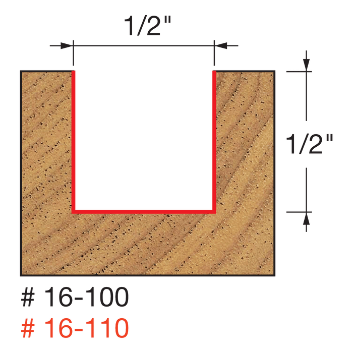 Freud 1/2" Mortising Router Bit