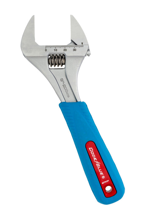 Channellock CODE BLUE® WIDEAZZ® Slim Jaw Adjustable Wrench