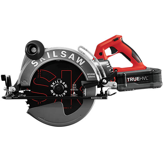 Skil 10-1/4" TRUEHVL™ Cordless Worm Drive SKILSAW® Kit