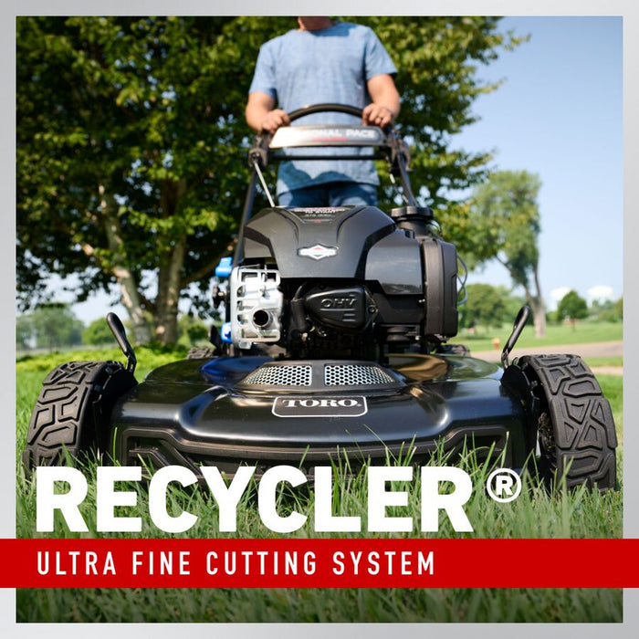 Toro 22" Recycler Max w/ Personal Pace & SmartStow Gas Lawn Mower