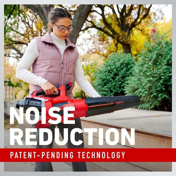 Toro 60V MAX 750 CFM Brushless Leaf Blower Kit