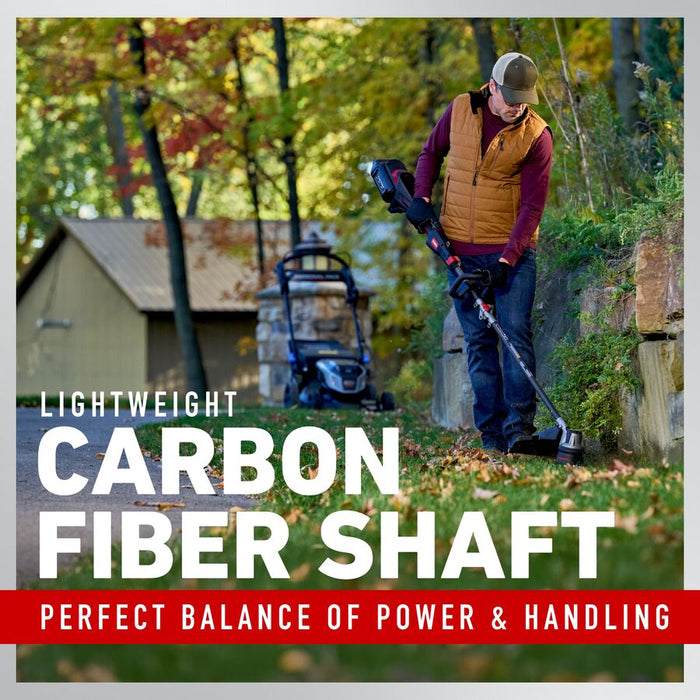 Toro 60V MAX 17" Telescoping Carbon Fiber Shaft String Trimmer Kit