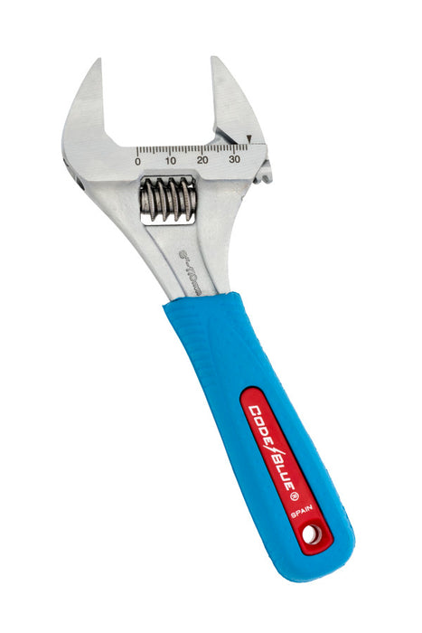 Channellock CODE BLUE® WIDEAZZ® Slim Jaw Adjustable Wrench