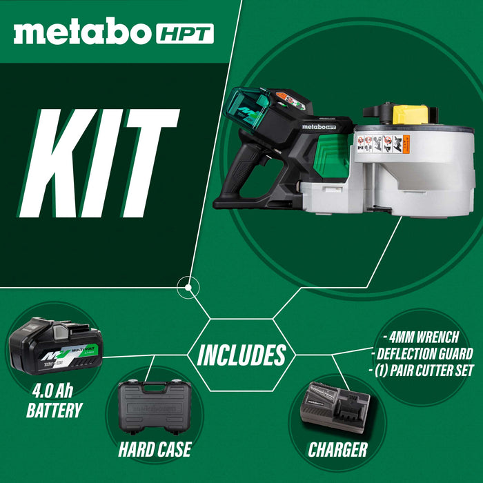 Metabo 36V Rebar Bender & Cutter Kit