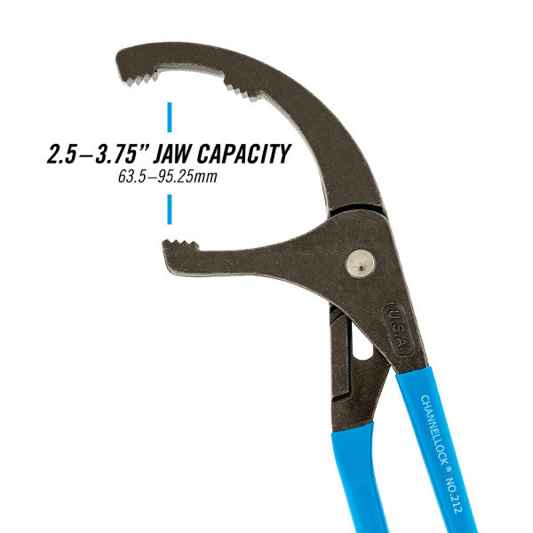 Channellock Oil Filter/PVC Pliers - 12"