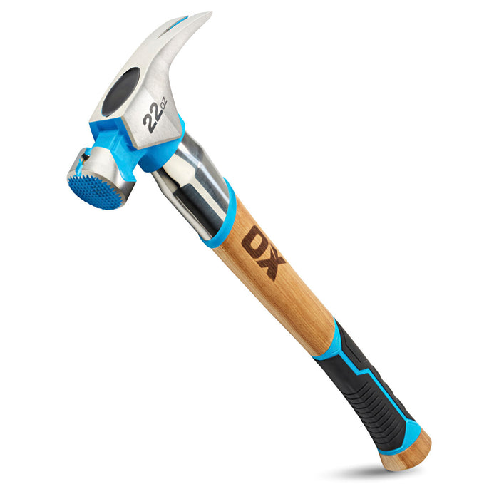 OX Pro 22 oz. Forged Steel Milled Face Framing Hammer