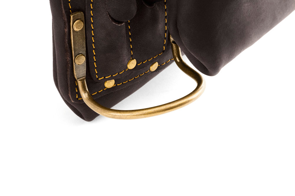 OX Pro 10 Pocket Oil-Tanned Leather Nail & Tool Pouch